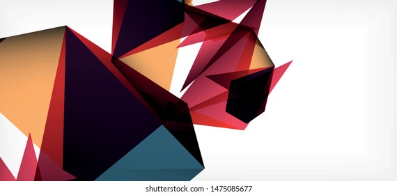 Flyer on white backdrop. Simple design background. Retro style background. Vector abstract graphic design.