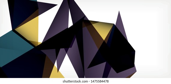 Flyer on white backdrop. Simple design background. Retro style background. Vector abstract graphic design.