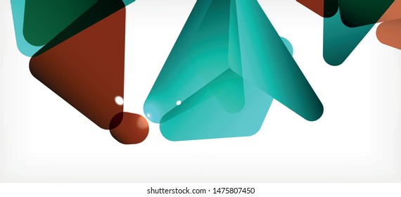 Flyer on white backdrop. Simple design background. Retro style background. Vector abstract graphic design.