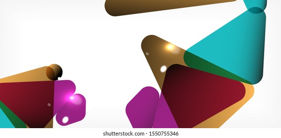 Volante sobre fondo blanco. Fondo de diseño simple. Fondo de estilo retro. Diseño gráfico abstracto vectorial.