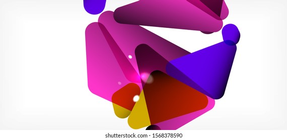 Flyer on white backdrop. Simple design background. Retro style background. Vector abstract graphic design.