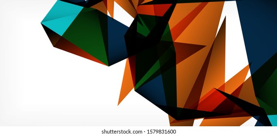 Flyer on white backdrop. Simple design background. Retro style background. Vector abstract graphic design.