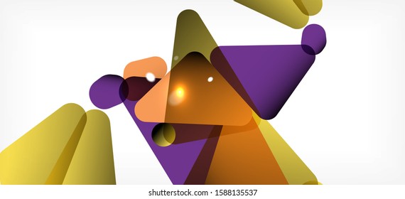 Flyer on white backdrop. Simple design background. Retro style background. Vector abstract graphic design.