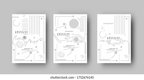 Flyer & Poster Cover Design in A4-Größe Fotovorlage Illustration.