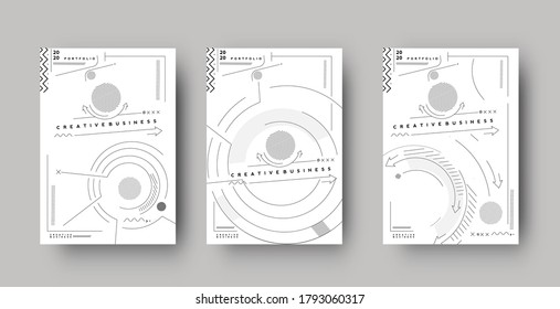 Diseño de portada de volante y afiches en una ilustración de plantilla de fotografía de tamaño A4.