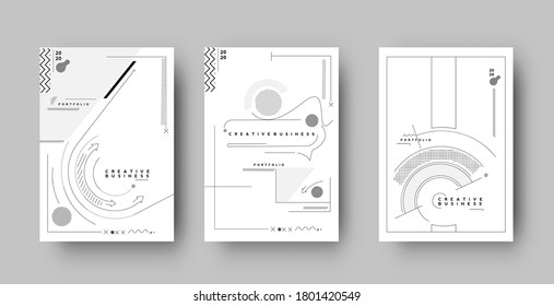 Diseño de portada de volante y afiches en una ilustración de plantilla de fotografía de tamaño A4.