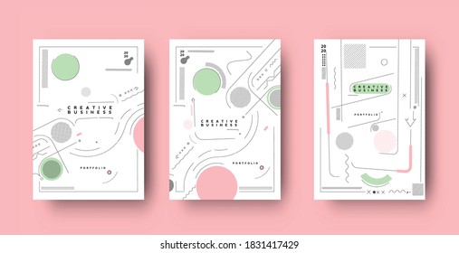 Flyer & Poster Cover Design in A4 Size Photo Template Illustration.
