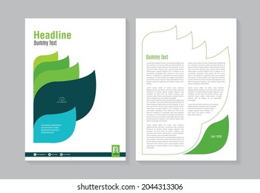 Flyer poster pamphlet brochure cover design layout space for photo background, vector illustration template, A4 size