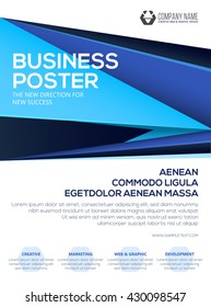 Flyer or poster for your business, annual report brochure. 