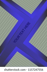Flyer, presentation, brochure. Book cover layout design. Design layout template in A4 size . Abstract colored cover templates