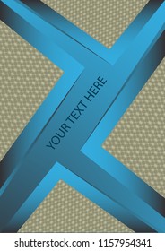Flyer, presentation, brochure. Book cover layout design. Design layout template in A4 size . Abstract colored cover templates