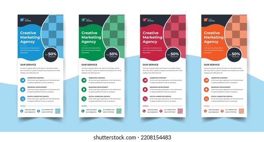 Flyer Rack Card Design Template