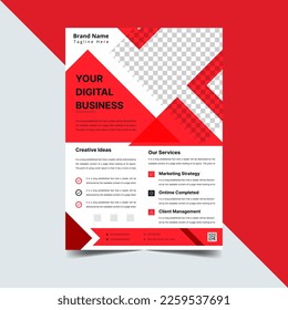 Inmobiliaria de volante. La forma creativa puede ser 
Adaptarse Al Folleto, Plantilla De Vectores, Informe Anual,
Revista, Presentación Empresarial, Afiche, Diseño De Folleto Mínimo, Volante, Cartel.