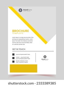 flyer set, Set of yellow brochure, design templates, company profile, business book, magazine, presentation, portfolio, corporate, poster, annual report