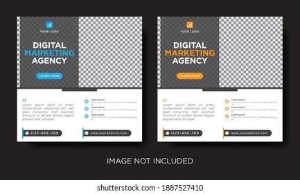 Flyer or Social Media Post Template Themed Business Agency