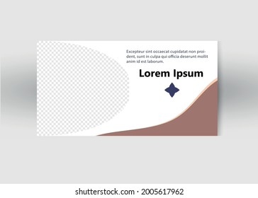 Plantilla de volante para publicidad , fondo con lugar para su texto