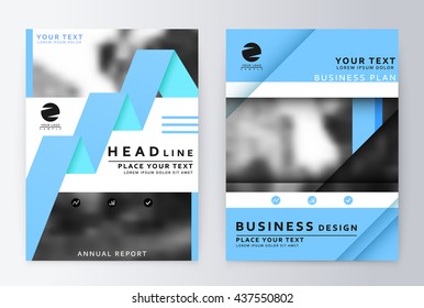 Flyer template business brochure, annual report business plan, cover
