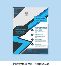 flyer template for business and finance 