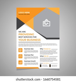 Flyer template, Corporate flyer template, Creative flyer template, Business flyer, Poster template.
