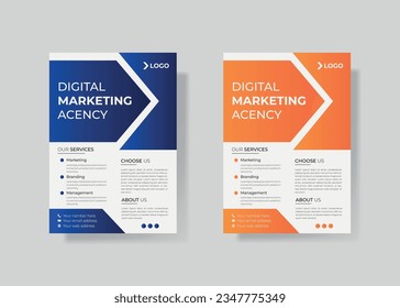 flyer template, creative Professional modern simple unique minimalist school hospital medical new elegant vector illustrator and clean flyer design print template.
