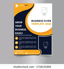 flyer template design or flyer design