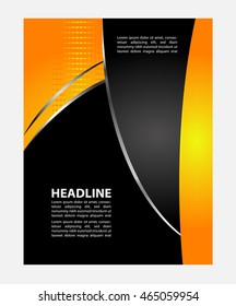 Flyer template design
