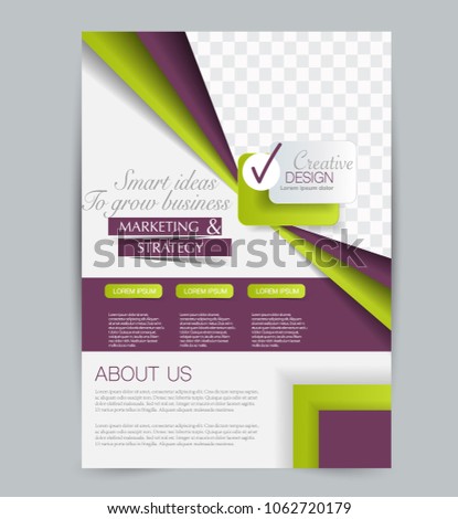 flyer template design business