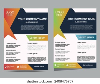 FLYER TEMPLATE DESIGN FOR INDUSTRIAL PROVIDE