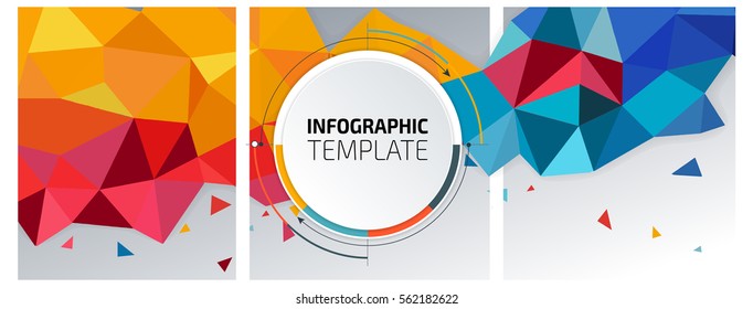 Flyer template header design. Banner design template. Vector abstract background