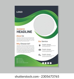 flyer template layout, Flyer cover design, Annual report, Corporate presentation, Digital marketing flyer, Business brochure template design with mockup