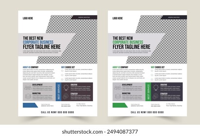 Diseño de diseño de Plantilla de volante. Volante de negocios, folleto, revista o maqueta de volante en colores brillantes. Vector
Diseño Corporativa del Vector de la Plantilla del volante del negocio, forma geométrica de la Plantilla del volante 