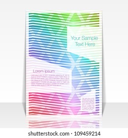 Flyer Template Vector Design