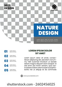 Flyer Template vector design for business, flyer design, natural flyer design, flyer template