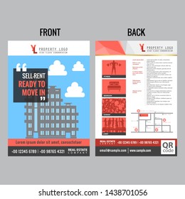 flyer template vector graphic design