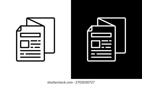 Diseño de conjunto de iconos blanco de volante