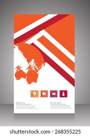 flyer,brochure template.