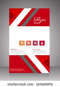 flyer,brochure template. vector
