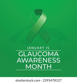 Flyers commemorating National Glaucoma Awareness Month or events connected to it can feature vector illustrations concerning the disease. design of flyers, celebratory materials.