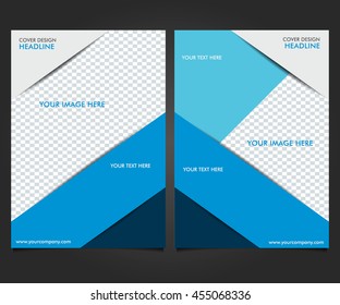 Flyers Design Template, Business Brochure Report, Magazine Poster and Cover Book Portfolio Presentation