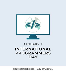 Los folletos que rinden homenaje al Día Internacional de los Programadores o que promueven eventos asociados podrían utilizar gráficos vectoriales con respecto a la festividad. diseño de folletos, materiales de celebración.
