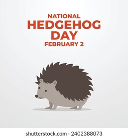 Flyers honoring National Hedgehog Day or promoting associated events might utilize National Hedgehog Day vector graphics. design of flyers, celebratory materials.