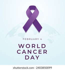 Flyers honoring World Cancer Day or promoting related events might utilize World Cancer Day vector graphics. design of flyers, celebratory materials.