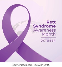 Flyers promoting Rett Syndrome Awareness Month or associated events can utilize Rett Syndrome Awareness Month vector illustrations. design of a flyer, a celebration. svg