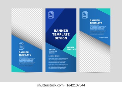 Flyers template pack for advertisement. Vector illustration. 