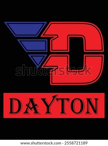 Flyers UD Basketball Dayton Design