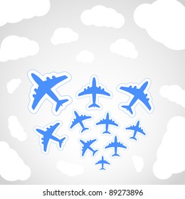 Flying airplanes