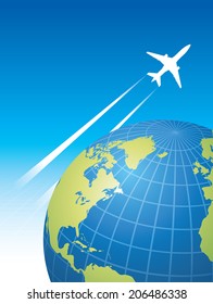 Flying around the world