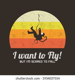 Flying astronaut. Falling cosmonaut silhouette. Lonely man in space