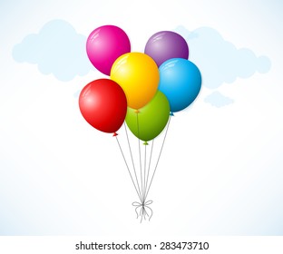 Flying balloons 