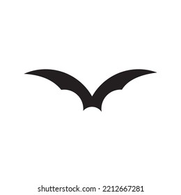 Flying bat icon template vector